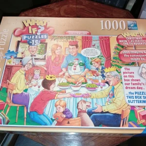 Ravensburger ‘WHAT IF NO.15’ Christmas Day Jigsaw Puzzle. 1000 Pc Unchecked