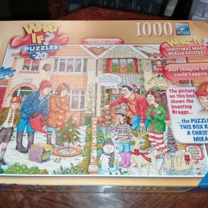 Ravensburger What if 1000-Piece Jigsaw Puzzle Christmas Lights, No.20- Unchecked