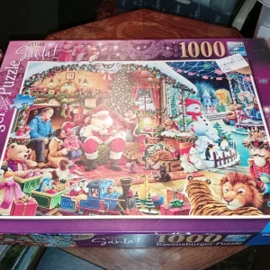 Ravensburger Let's Visit Santa 1000 Pieces Jigsaw Puzzle - Unchecked